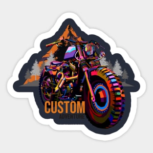 CUSTOM BIKE Sticker